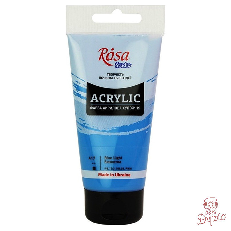 Farba akrylowa Rosa Studio 75ml BLUE 417