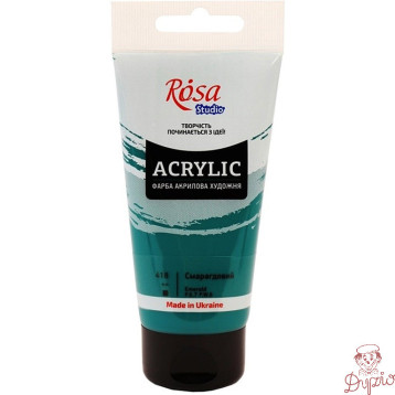 Farba akrylowa Rosa Studio 75ml EMERALD 418