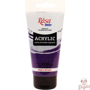 Farba akrylowa Rosa Studio 75ml LIGHT VIOLET 419