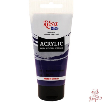 Farba akrylowa Rosa Studio 75ml DARK VIOLET 420