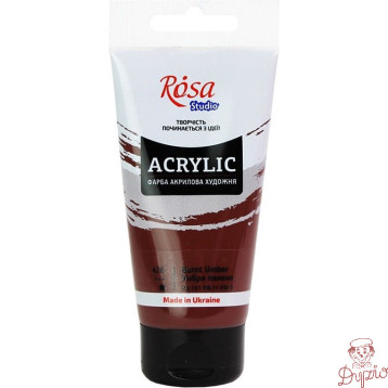 Farba akrylowa Rosa Studio 75ml BURNT UMBER 426
