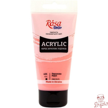 Farba akrylowa Rosa Studio 75ml PEACH 435