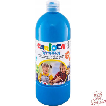 Farba CARIOCA TEMPERA 1000ml niebieska (40430/05) 170-2640