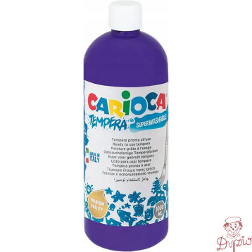 Farba CARIOCA TEMPERA 1000ml fioletowa 40430/18 170-1445