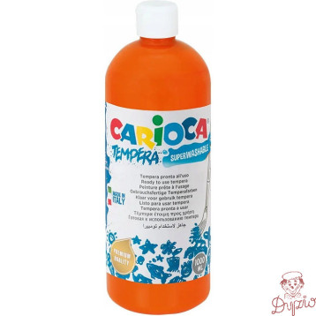 Farba CARIOCA TEMPERA 1000ml pomarańczowy 40430/11 170-1448