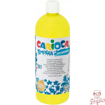 Farba CARIOCA TEMPERA 1000ml żółta (ko03/03) 170-1453