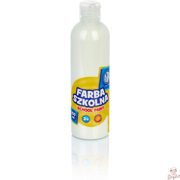 Farba plakatowa szkolna Astra 250ml biała 301217009 ASTRA