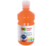 Farba TEMPERA Premium 500ml pomarańczowa HAPPY COLOR HA 3310 0500-42
