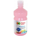 Farba TEMPERA Premium 500ml różowa HAPPY COLOR HA 3310 0500-20