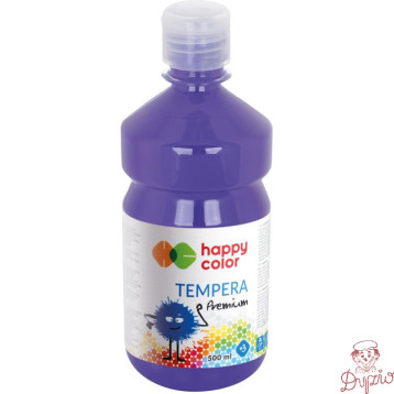 Farba TEMPERA Premium 500ml fioletowa HAPPY COLOR HA 3310 0500-61