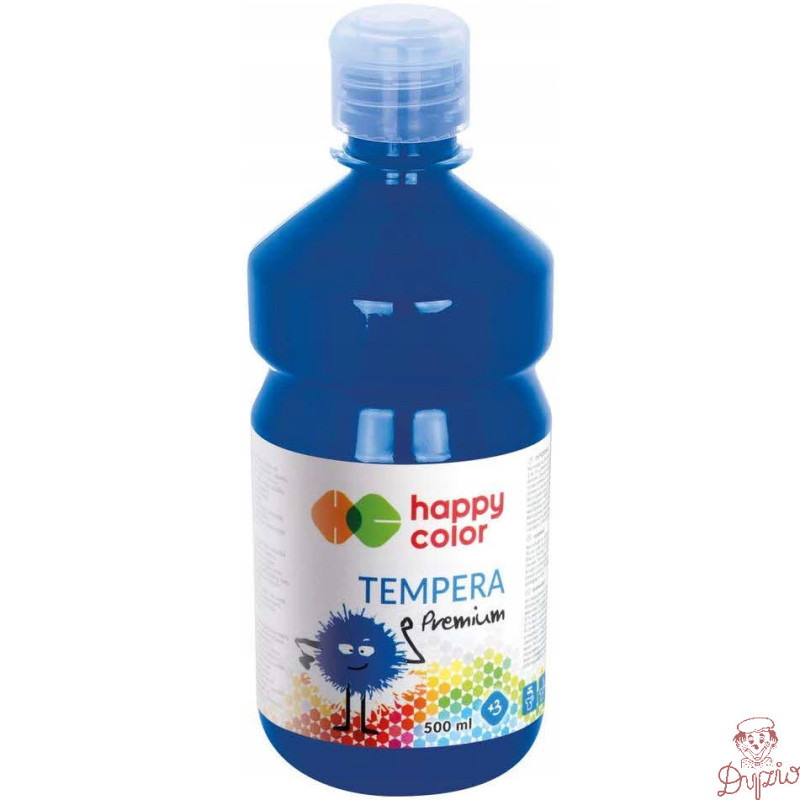 Farba TEMPERA Premium 500ml granatowa HAPPY COLOR HA 3310 0500-33