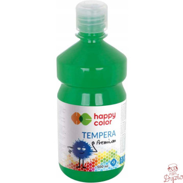 Farba TEMPERA Premium 500ml zielona HAPPY COLOR HA 3310 0500-5