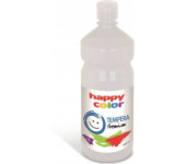 Farba TEMPERA Premium 1000ml biała HAPPY COLOR 3310 1000-0