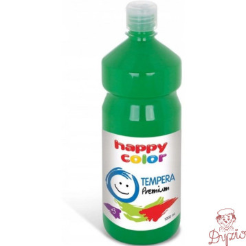 Farba TEMPERA Premium 1000ml zielona HAPPY COLOR 3310 1000-5
