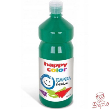 Farba TEMPERA Premium 1000ml ciemnozielona HAPPY COLOR 3310 1000-52