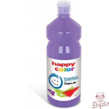 Farba TEMPERA Premium 1000ml lawendowa HAPPY COLOR 3310 1000-62