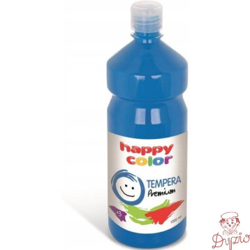 Farba TEMPERA Premium 1000ml błękitna HAPPY COLOR 3310 1000-30