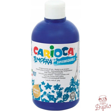 Farba TEMPERA granatowa CARIOCA 500ml 170-2277