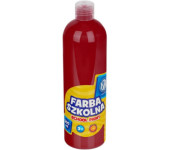 Farba plakatowa w tubkach 500ml szkolna czerwona ciemna 301217005 ASTRA