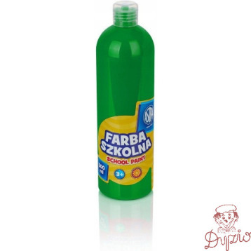 Farba szkolna 500 ml - zielona jasna 83410902 ASTRA