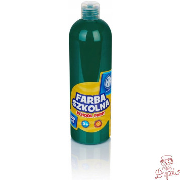 Farba plakatowa w tubkach 500ml szkolna zielona ciemna 301109005 ASTRA