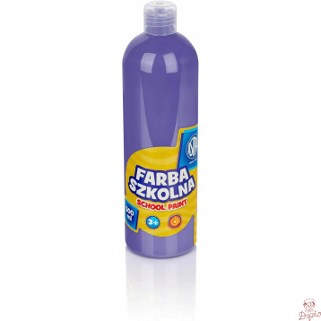 Farba plakatowa szkolna 500ml fioletowa 301112005 ASTRA