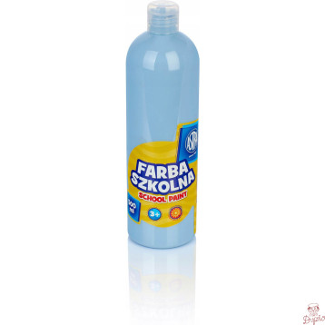Farba plakatowa szkolna 500ml błękitna 301112006 ASTRA