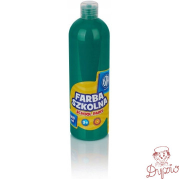 Farba plakatowa w tubkach 500ml szkolna szmaragdowa 301112010 ASTRA