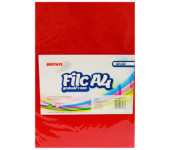 Filc czerwony A4 grubość 1mm, 10 arkuszy FC410-4 BREWIS