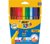 Flamastry VISA Kids 12 kolorów 888695 BIC