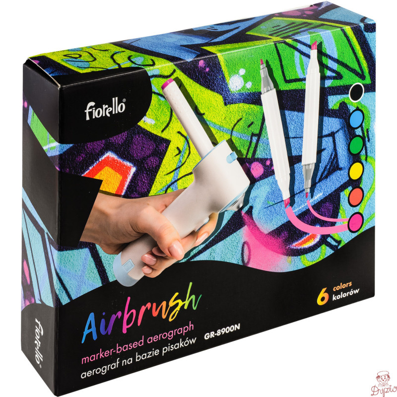 Aerograf na bazie pisaków AIRBRUSH GR-8900N 170-2788 FIORELLO