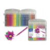 Flamastry pędzelkowe 24 kolory etui plastikowe SPREE art FLA-58124P-00101