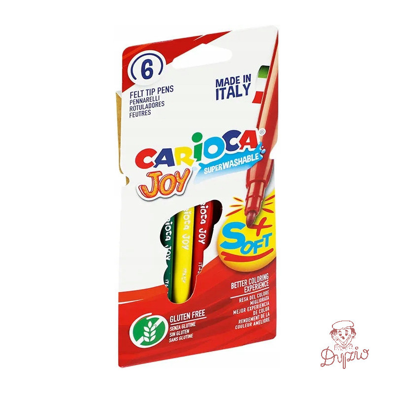Flamastry 6 CARIOCA JOY 160-1466