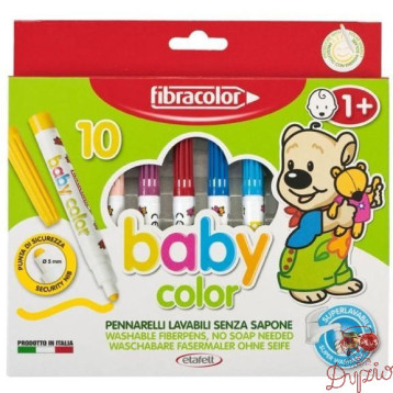 Mazaki BABYCOLOR 10 kol. FIBRACOLOR 977