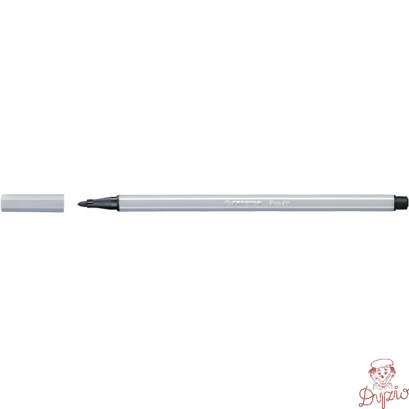 Flamaster STABILO PEN 68/94 jasno szary