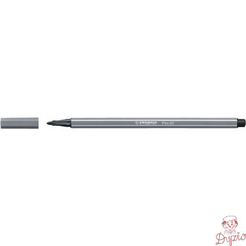 Flamaster STABILO PEN 68/96 ciemno szary