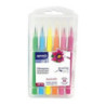 Flamastry pędzelkowe 12 kolorów etui plastikowe SPREE art FLA-58112P-00101