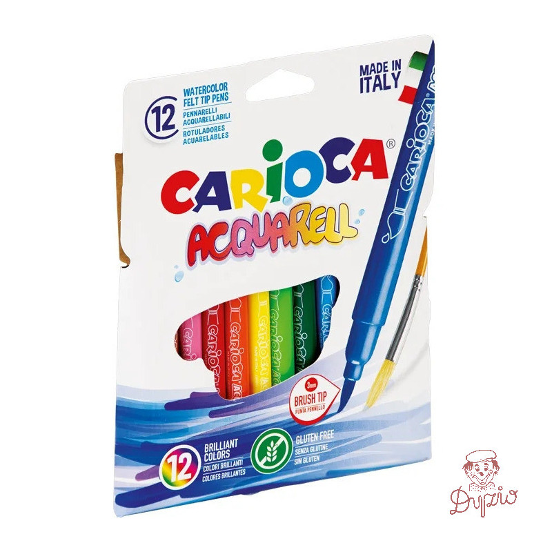 Flamastry AQUAREL 12 CARIOCA 41942 160-1461