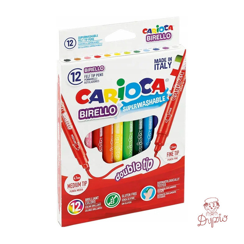 Flamastry BIRELLO 12k-dwus. CARIOCO 41457 160-1463