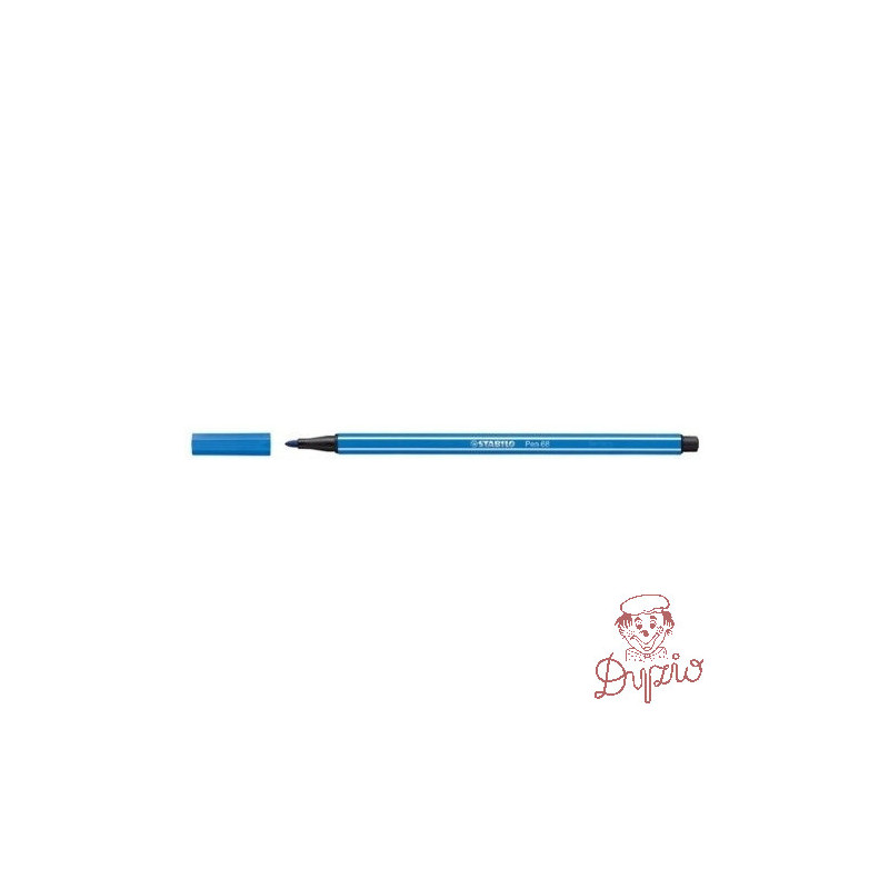 Flamaster STABILO PEN 68/41 ciemnobłękitny