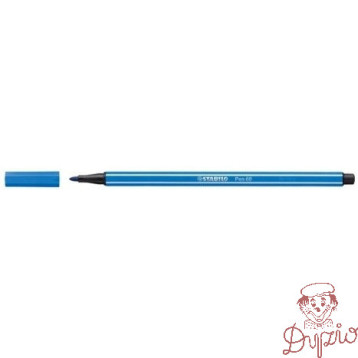 Flamaster STABILO PEN 68/41 ciemnobłękitny