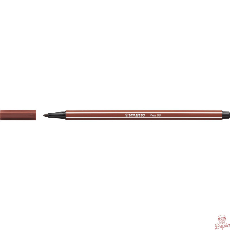 Flamaster STABILO PEN 68/38 brązowy/sangwina
