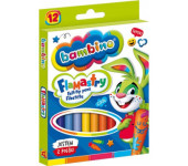 Flamastry BAMBINO 12 kolorów ST.MAJEWSKI