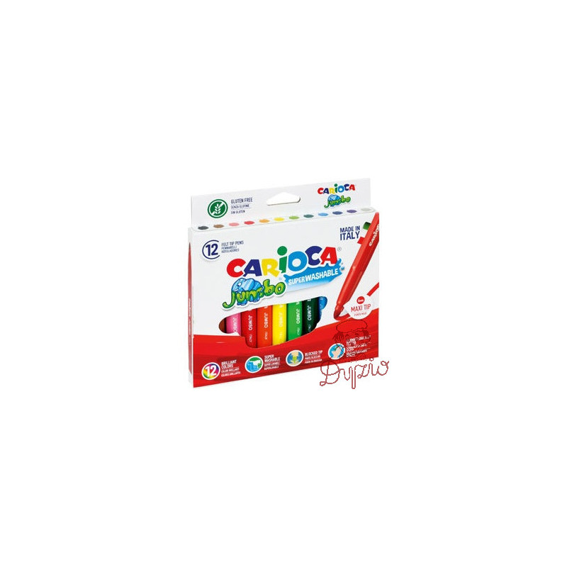 Flamastry 12 JUMBO CARIOCA 160-1479