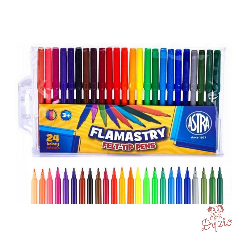 Flamastry 24 kolory 314107003 ASTRA
