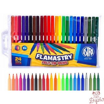 Flamastry 24 kolory 314107003 ASTRA
