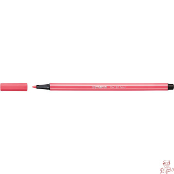 Flamaster STABILO PEN 68/040 czerwony fluo