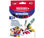 Flamastry wymazywalne MAGIC 9+1 FIBRACOLOR 580MA10P