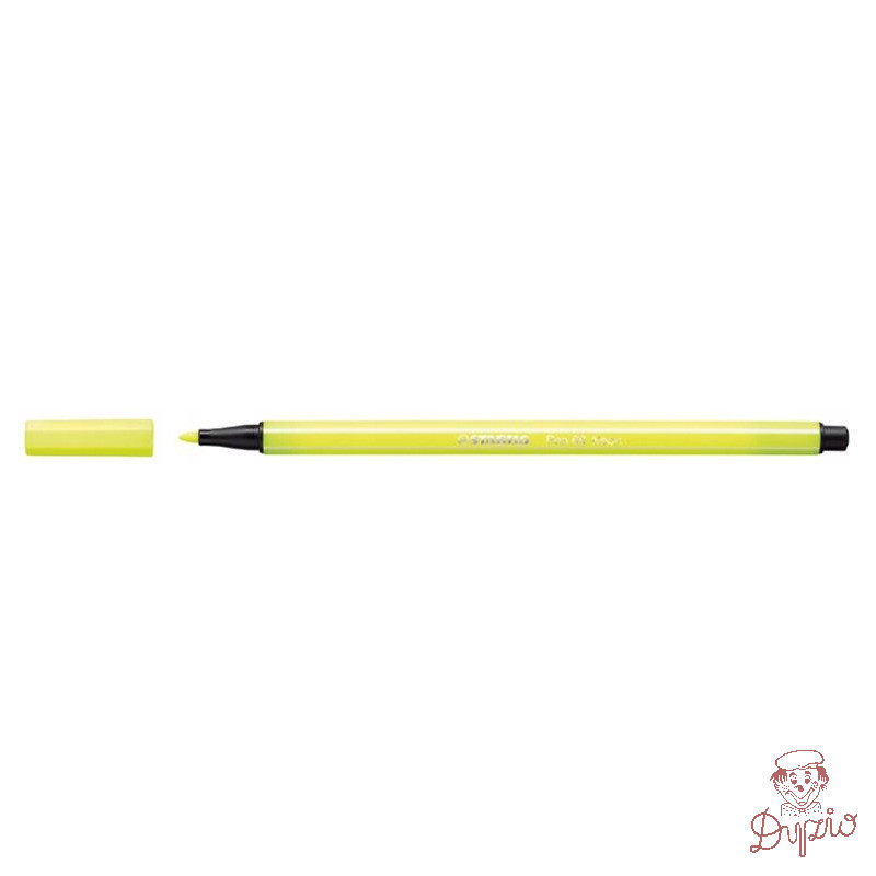 Flamaster STABILO PEN 68/024 neonowy żółty