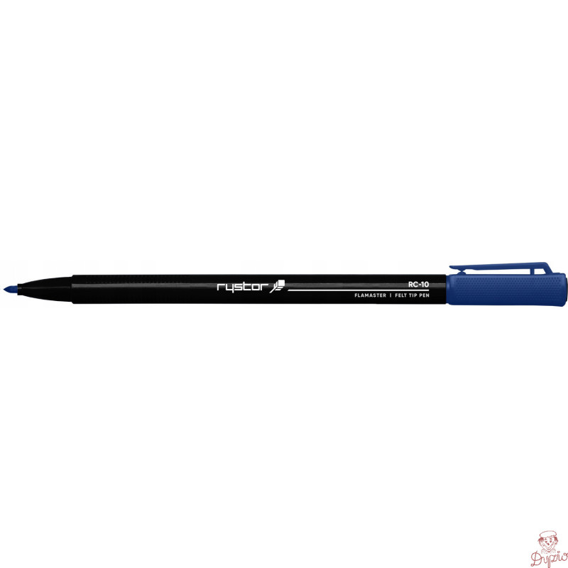 Flamaster RC-10/C 1mm niebieski RYSTOR